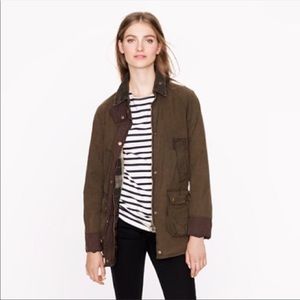 Barbour Repaired Bedale Jacket for j.crew 14 $449